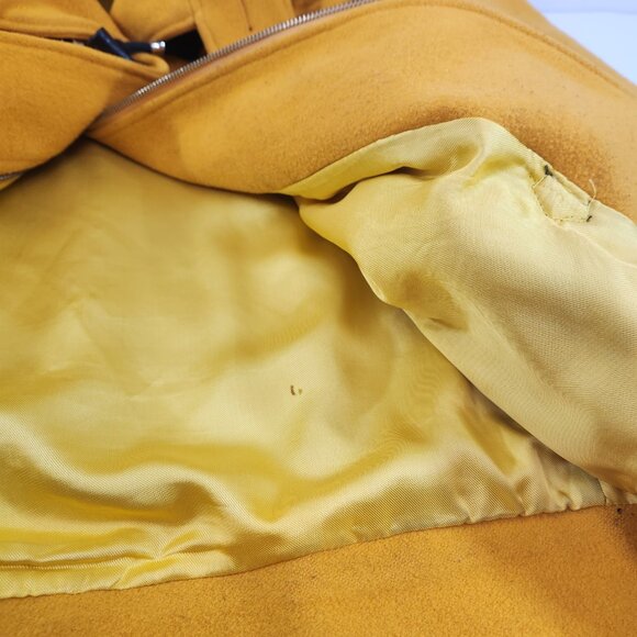 Vintage ego Fashions Frog Button Jacket Mustard Yellow Size Small - Picture 9 of 12